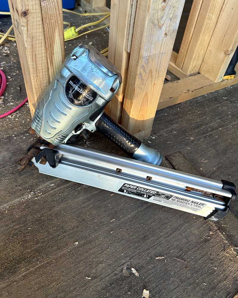 Our Metabo HPT framing nailer